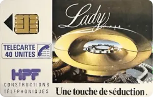 Télécarte HPF Lady