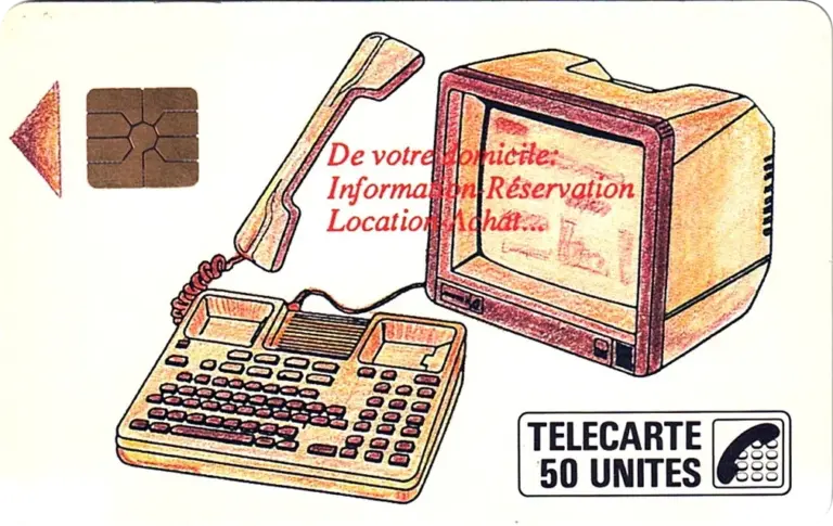 Télécarte Bourges Minitel