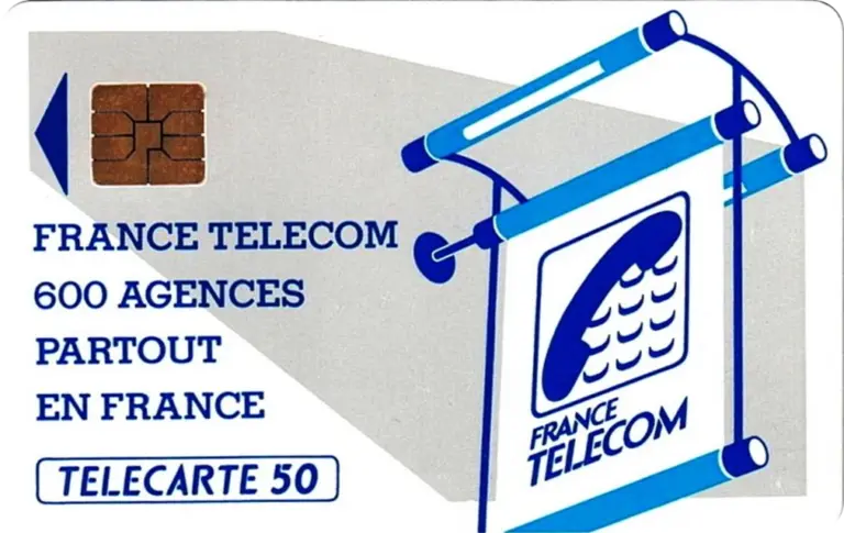 Télécarte 600 agences