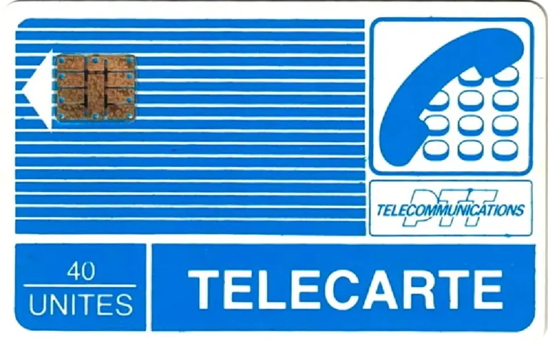 Télécarte pyjama bleu clair