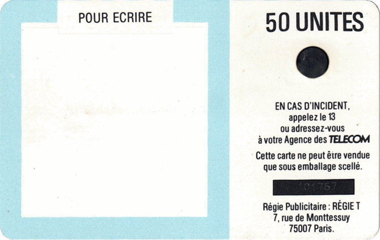 Cortot trait noir verso
