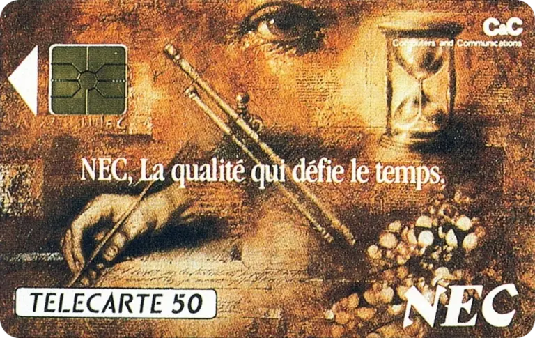 Télécarte Nec