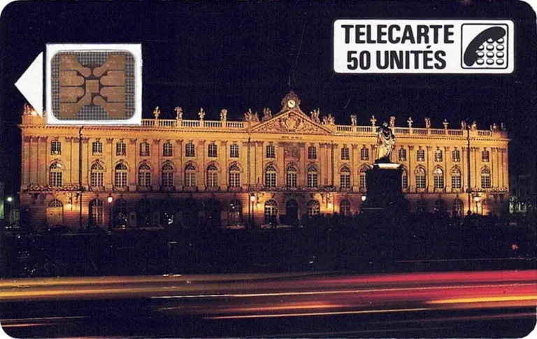 Télécarte Place Stanislas Nancy