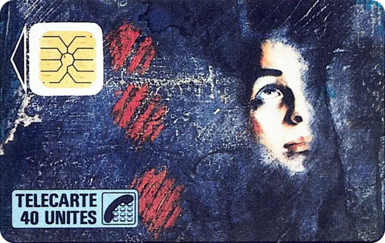 Précurseur Femme voilée bleue