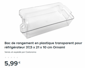 RetroBright - Bac plastique