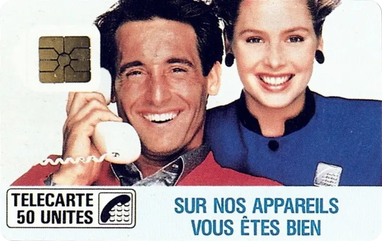 Télécarte Sur nos appareils vous êtes bien