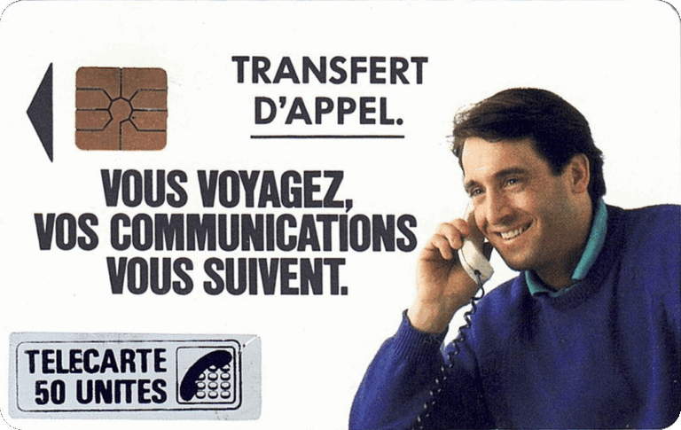 Transfert d'appel rajout gris recto