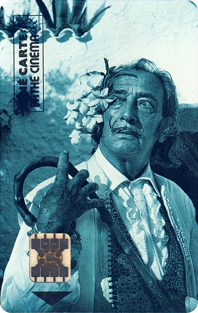 Cinécarte Dali recto