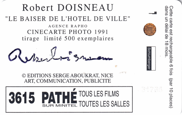 Doisneau signée
