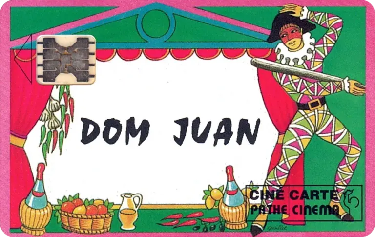 Cinécarte Dom Juan recto