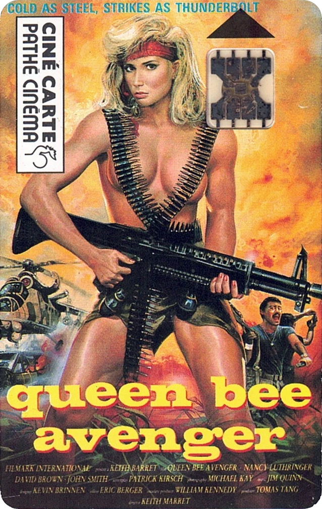 Cinécarte Queen Bee avenger recto