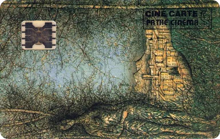 Cinécarte Vence cité des arts recto